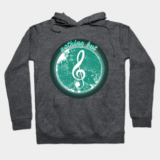 Nothing But Treble Hoodie by EmilyBickell